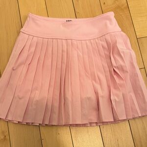 Abercrombie Kids Pink Pleated Skort